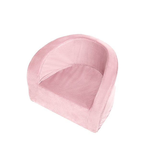 Armchair – Velvet, Pink